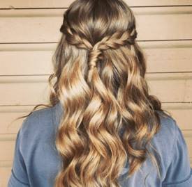 crossed braids